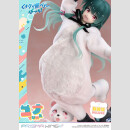 Kuma Kuma Kuma Bear Punch! Prisma Wing PVC Statue 1/7 Yuna Deluxe Version 28 cm