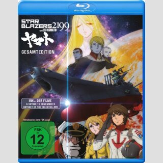 Star Blazers 2199: Space Battleship Yamato [Die komplette Serie] [inkl. beide Filme] [Blu Ray]