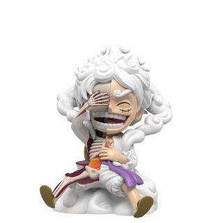 MIGHTY JAXX One Piece Freenys Hidden Dissectables Vinyl Figure MONKEY D. LUFFY Gear 5 Ver.
