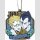ICHIBAN KUJI JoJos Bizarre Adventure Part 5: Golden Wind Hitman Team Rubber Anhänger SORBET & GELATO