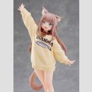 My Cat Is a Kawaii Girl Statue 1/6 Kinako Play With Ver. AmiAmi Limited Edition 21 cm