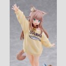 My Cat Is a Kawaii Girl Statue 1/6 Kinako Play With Ver. AmiAmi Limited Edition 21 cm