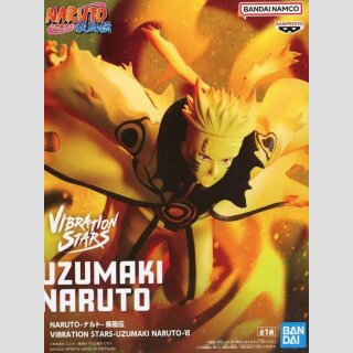 BANDAI VIBRATION STARS Naruto Shippuden UZUMAKI NARUTO IV