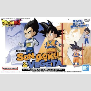 BANDAI MODEL KIT Dragon Ball Daima SON GOKU (Mini) & VEGETA (Mini)