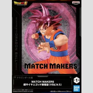 BANDAI SPIRITS MATCH MAKERS Dragon Ball Z SUPER SAIYAN GOD SON GOKU (VS Beerus)