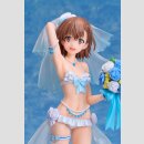 A Certain Scientific Railgun T PVC Statue 1/7 Mikoto Misaka Wedding Swimsuit Ver. 25 cm