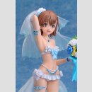 A Certain Scientific Railgun T PVC Statue 1/7 Mikoto Misaka Wedding Swimsuit Ver. 25 cm