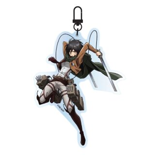 POPBUDDIES ACRYL SCHLÜSSELANHÄNGER Attack on Titan MIKASA