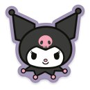 KUROMI Face Konturkissen