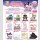 SANRIO CHARACTERS Ichigo Shimbun 50th Anniversary Acryl Aufsteller