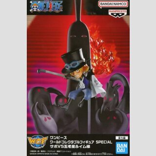 WCF (WORLD COLLECTABLE FIGURE) SPECIAL One Piece SABO VS FIVE ELDERS & IMU-SAMA