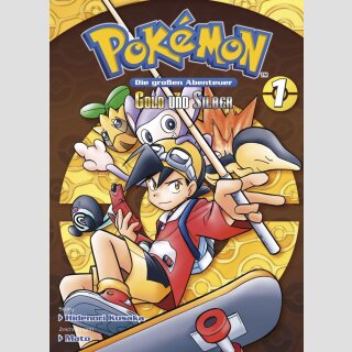 POKEMON Die grossen Abenteuer GOLD und SILBER Sammelband 1