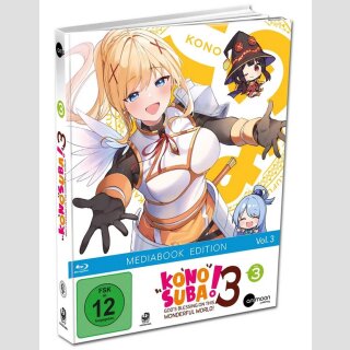 Kono Suba [Staffel 3] vol. 3 [Blu Ray] MEDIABOOK EDITION