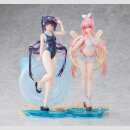 Rosuuri Original Character PVC Statue 1/7 White Rabbit Rosu: Swimsuit Ver. 25 cm