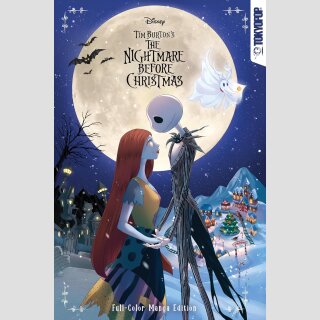 Disney Tim Burtons the Nightmare Before Christmas FULL-COLOR HARDCOVER MANGA EDITION