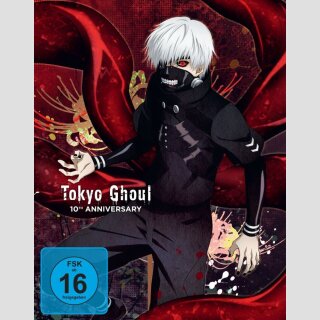 TOKYO GHOUL 10th Anniversary Collection [Blu Ray] Limitierte Steelbook Edition mit allen 3 Staffeln & 2 OVAS!