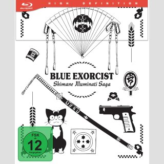BLUE EXORCIST Shimane Illuminati Saga vol. 1 [Blu Ray] mit Sammelschuber