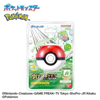 POKEMON Bikkura Tamago Lets Go! Bath Salts By Type GRASS TYPE POKEMON