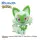 POKEMON Bikkura Tamago Lets Go! Bath Salts By Type GRASS TYPE POKEMON