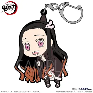 DEMON SLAYER: KIMETSU NO YAIBA Rubber Anhänger NEZUKO KAMADO