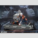 Metal Gear Solid Statue Cyborg Ninja (Gray Fox) 41 cm