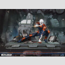 Metal Gear Solid Statue Cyborg Ninja (Gray Fox) 41 cm