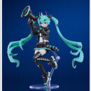 Character Vocal Series 01: Hatsune Miku Plamatea Plastic Model Kit Hatsune Miku: Chuocho Tactical Craft Ver. 15 cm