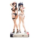 Original Character SSR PVC Statuen 1/6 Konno Ao & Hakuyou Maruko 30 cm