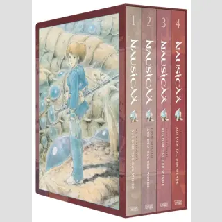 Nausicaä aus dem Tal der Winde Bd. 1-4 im Sammelschuber [Hardcover]