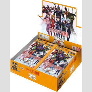 BANDAI UNION ARENA CARD GAME BOOSTER DISPLAY Rebuild of Evangelion -JP-