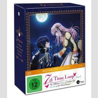 7th TIME LOOP The Villainess Enjoys a Carefree Life Married to Her Worst Enemy! vol. 1 [Blu Ray] Mediabook Edition mit Sammelschuber