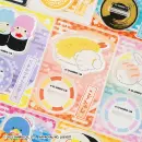 SANRIO CHARACTERS Hey Omachi!  with Sushi Acryl Aufsteller