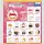 SANRIO CHARACTERS Hey Omachi!  with Sushi Acryl Aufsteller
