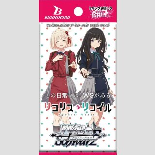 WEISS SCHWARZ CARD GAME BOOSTER Pack Lycoris Recoil -JP-