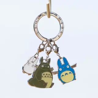 STUDIO GHIBLI スタジオジブリ Mein Nachbar Totoro ★ My Neighbor Totoro ～Totoros Metallring Anhänger～