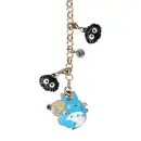 STUDIO GHIBLI スタジオジブリ Mein Nachbar Totoro ★ My Neighbor Totoro ～Medium Totoro & Soot Sprites Metall Anhänger mit Kette～