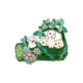 STUDIO GHIBLI スタジオジブリ Prinzessin Mononoke ★ Princess Mononoke ～Brosche Kodamas～
