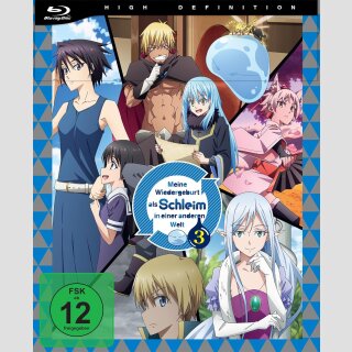 Meine Wiedergeburt als Schleim in einer anderen Welt SEASON 3 vol. 1 [Blu Ray] mit Sammelschuber