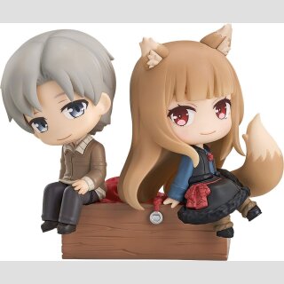 Spice and Wolf: Merchant Meets the Wise Wolf Mini Memory Minifigur Lawrence & Holo 8 cm