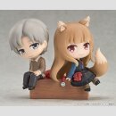 Spice and Wolf: Merchant Meets the Wise Wolf Mini Memory Minifigur Lawrence & Holo 8 cm