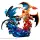 POKEMON ★MEGA CHARIZARD X★ vs ★MEGA CHARIZARD Y★ (21 cm) | G.E.M.EXシリーズ ポケットモンスター メガリザードンX＆メガリザードンY 完成品フィギュア