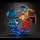 POKEMON ★MEGA CHARIZARD X★ vs ★MEGA CHARIZARD Y★ (21 cm) | G.E.M.EXシリーズ ポケットモンスター メガリザードンX＆メガリザードンY 完成品フィギュア