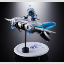 Astro Bot Chogokin Actionfigur Astro Bot & Dual Speeder