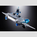 Astro Bot Chogokin Actionfigur Astro Bot & Dual Speeder