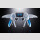 Astro Bot Chogokin Actionfigur Astro Bot & Dual Speeder