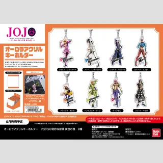 JOJOs BIZARRE ADVENTURE Part 5 GOLDEN WIND Aurora Acryl Anhänger