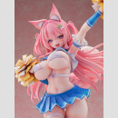 Original Character Statue 1/5 Kemomimi Cheer Girl illustration by Yatanuki Kei 35 cm