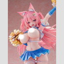 Original Character Statue 1/5 Kemomimi Cheer Girl illustration by Yatanuki Kei DX Version 35 cm