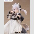 Wandering Witch: The Journey of Elaina F:NEX PVC Statue 1/7 Elaina Maid costume with cat ears Ver. 24 cm