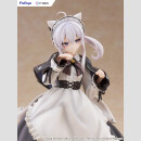 Wandering Witch: The Journey of Elaina F:NEX PVC Statue 1/7 Elaina Maid costume with cat ears Ver. 24 cm